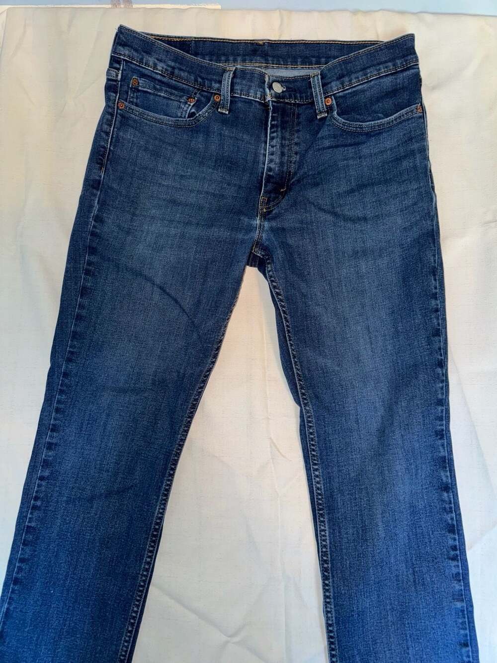 Levi's 511 Slim Fit Men's Blue Denim Jeans Size 34x30